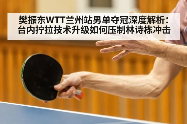 樊振东WTT兰州站男单夺冠深度解析:台内拧拉技术升级如何压制林诗栋冲击